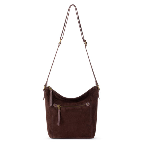 The Sak Ashland Crossbody - Leather - Mahogany Suede