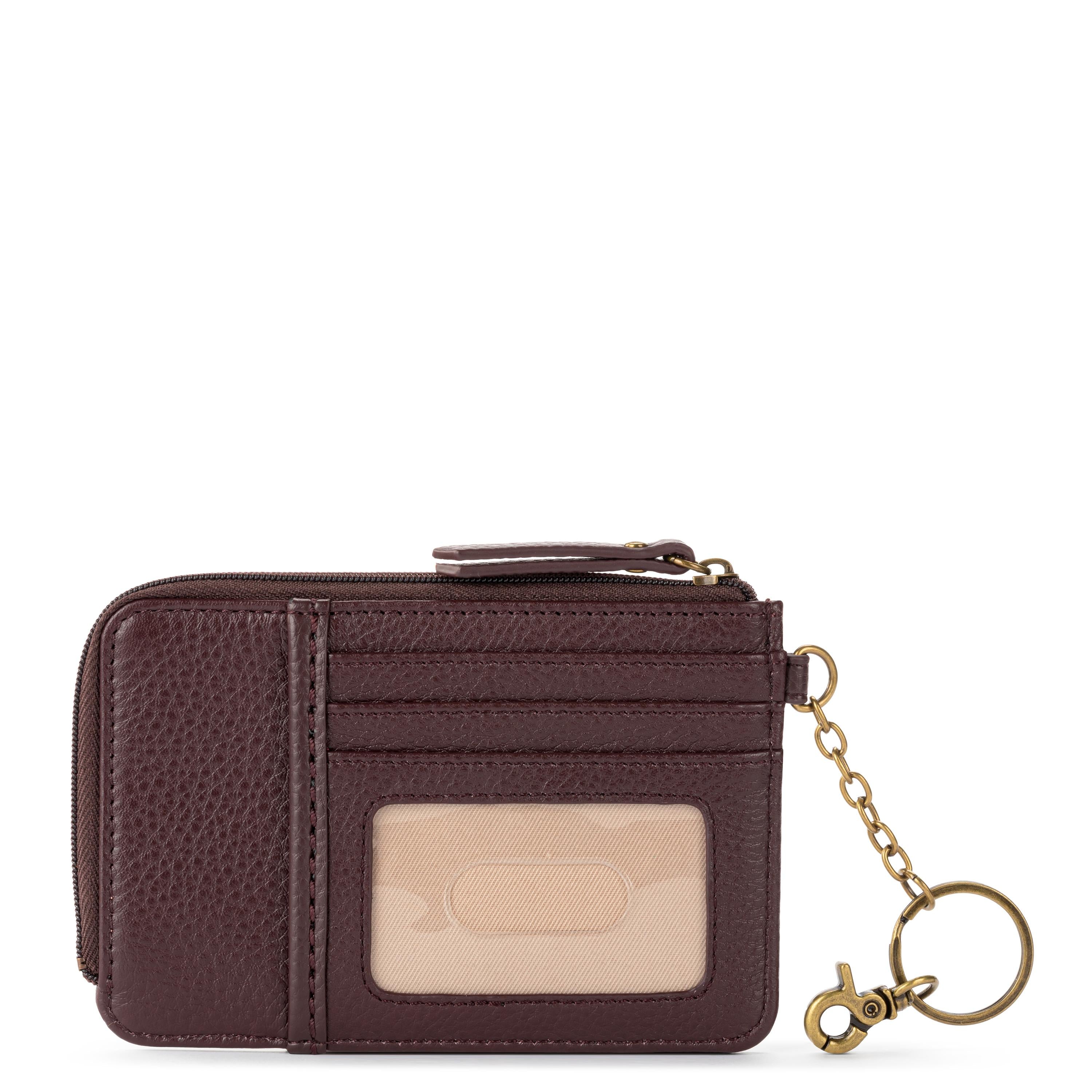 The Sak Iris Card Wallet - Leather - Mahogany