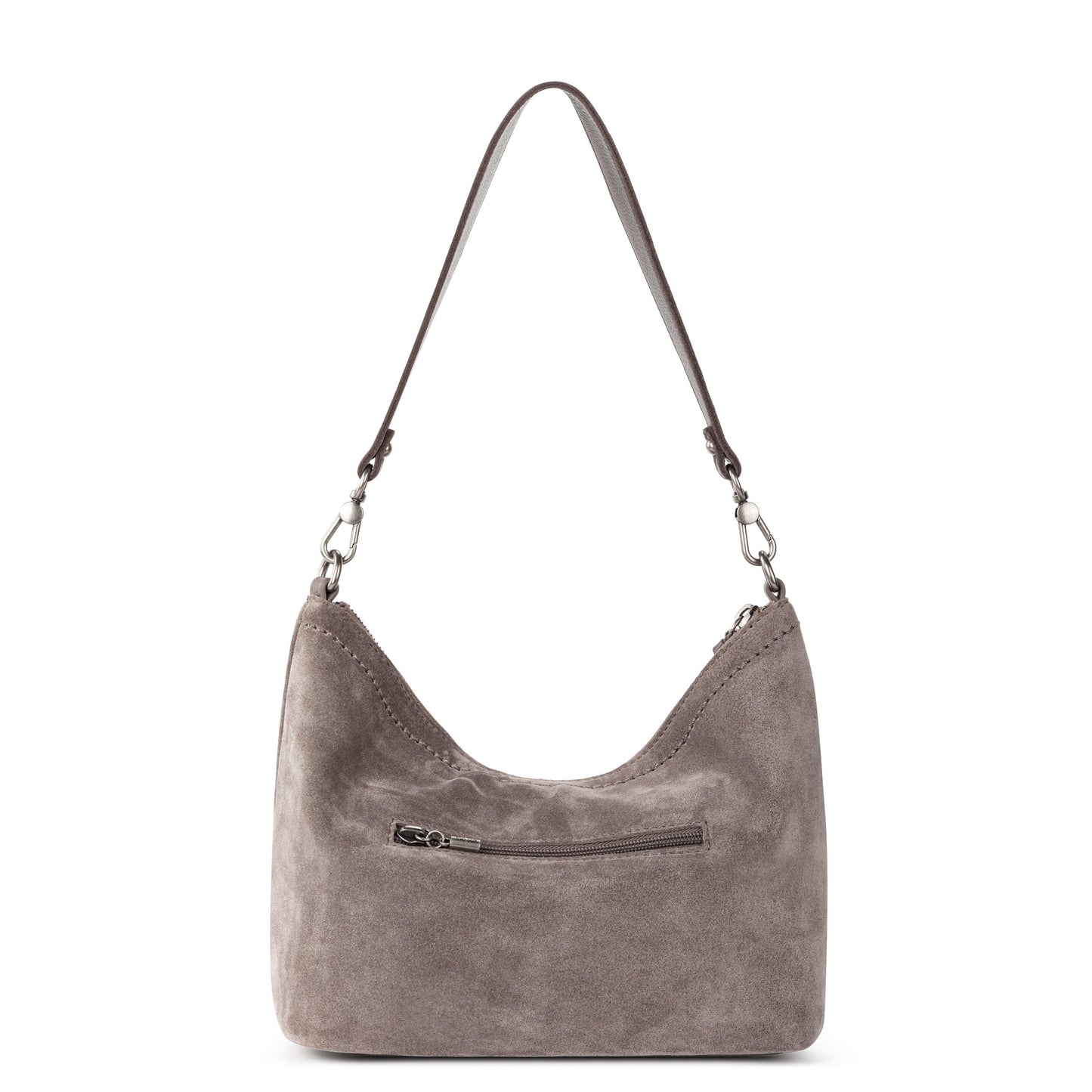 The Sak Jasmine Small Hobo Leather - |Mushroom Suede|