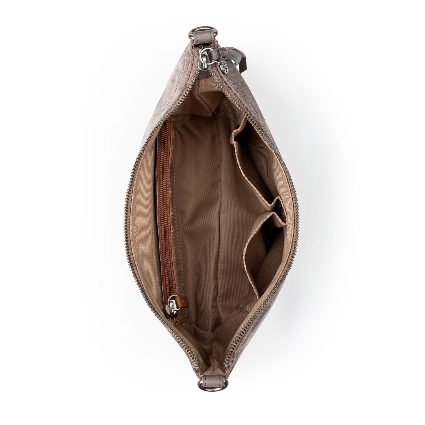 The Sak Jasmine Small Hobo Leather - |Mushroom Suede|