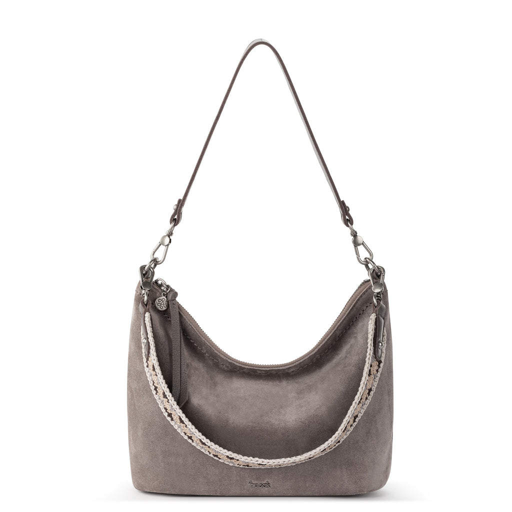 The Sak Jasmine Small Hobo - Leather - Mushroom Suede