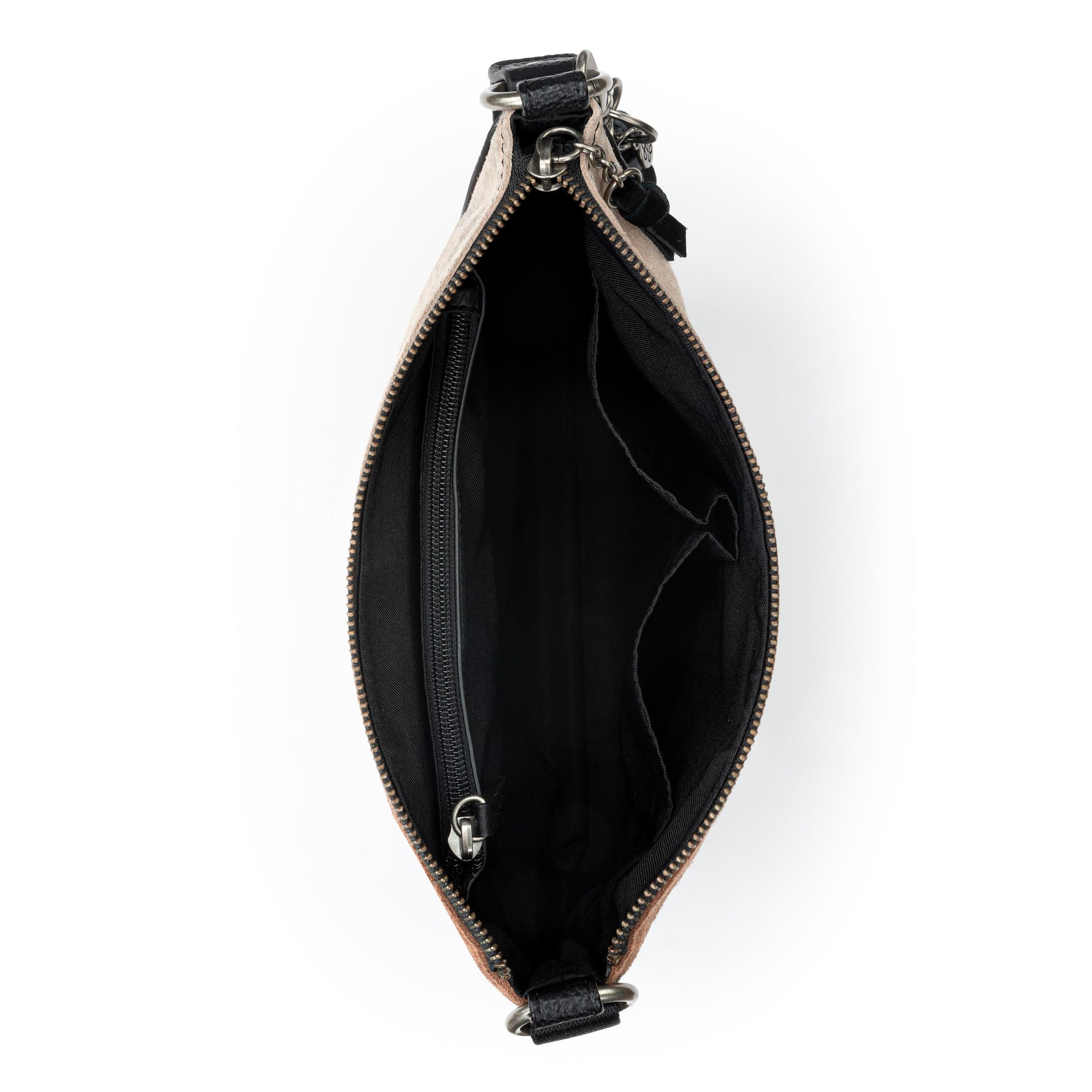 The Sak Lucia Crossbody Leather - |Neutral Suede Block|