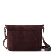 Melrose Crossbody - Leather - Mahogany Suede