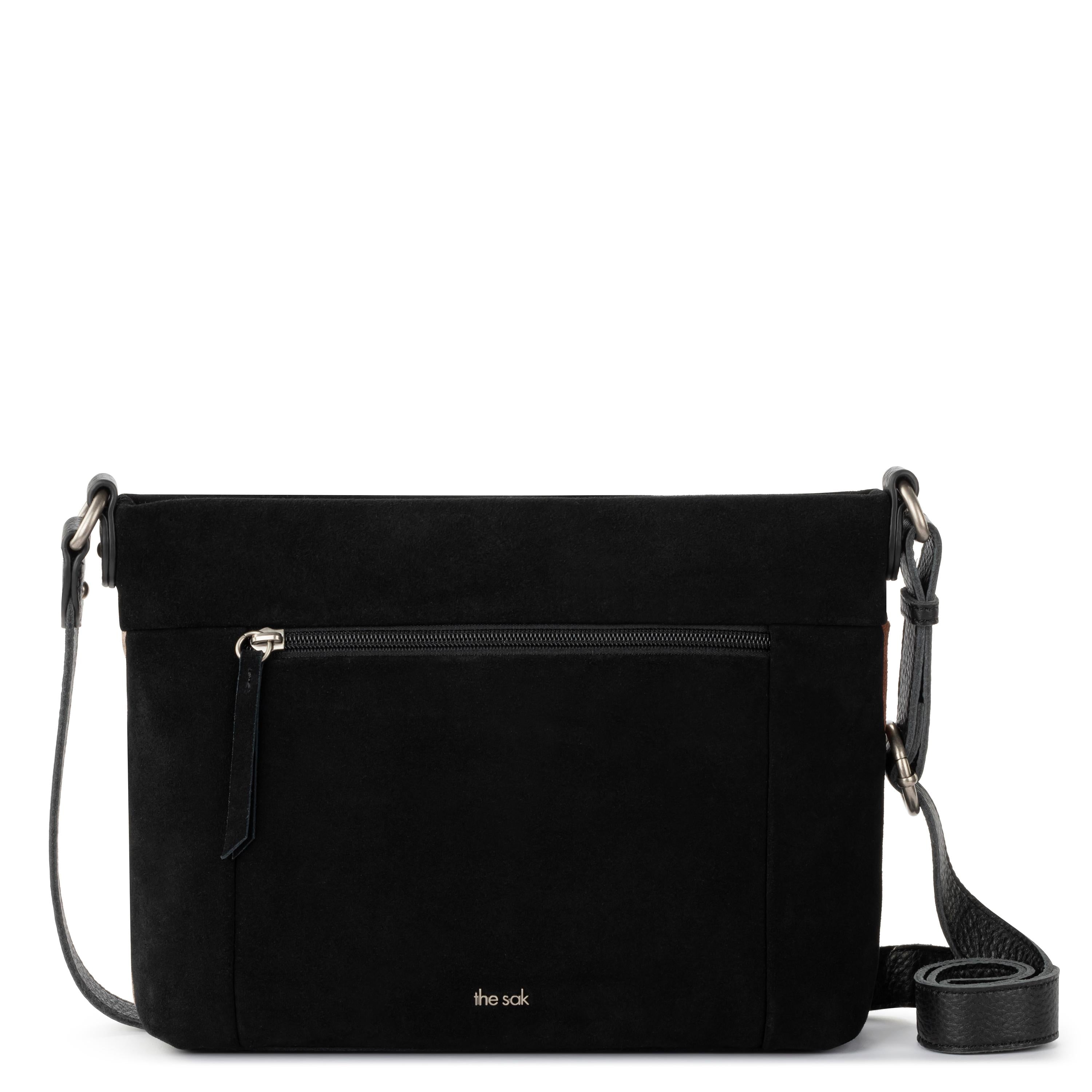 The Sak Melrose Crossbody - Leather - Neutral Suede Block
