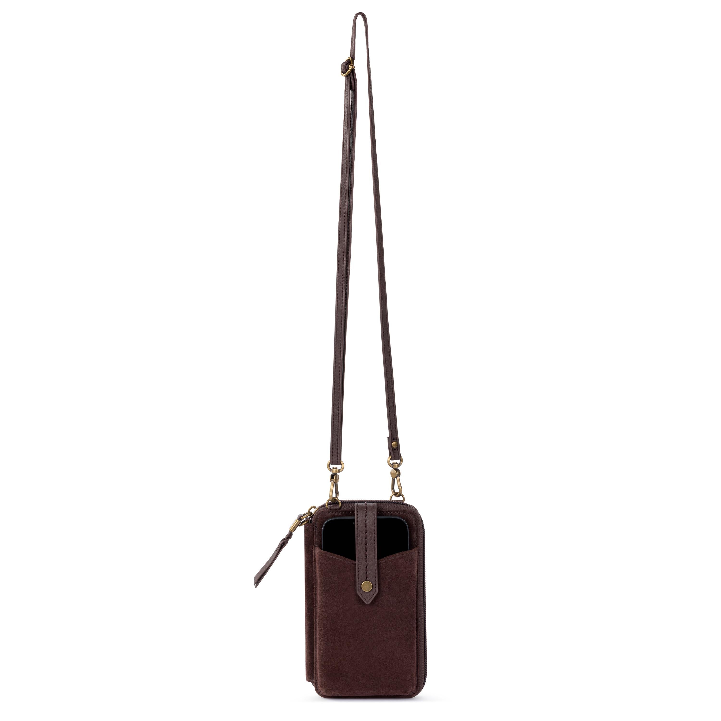 The Sak Silverlake Smartphone Wallet - Leather - Mahogany Suede