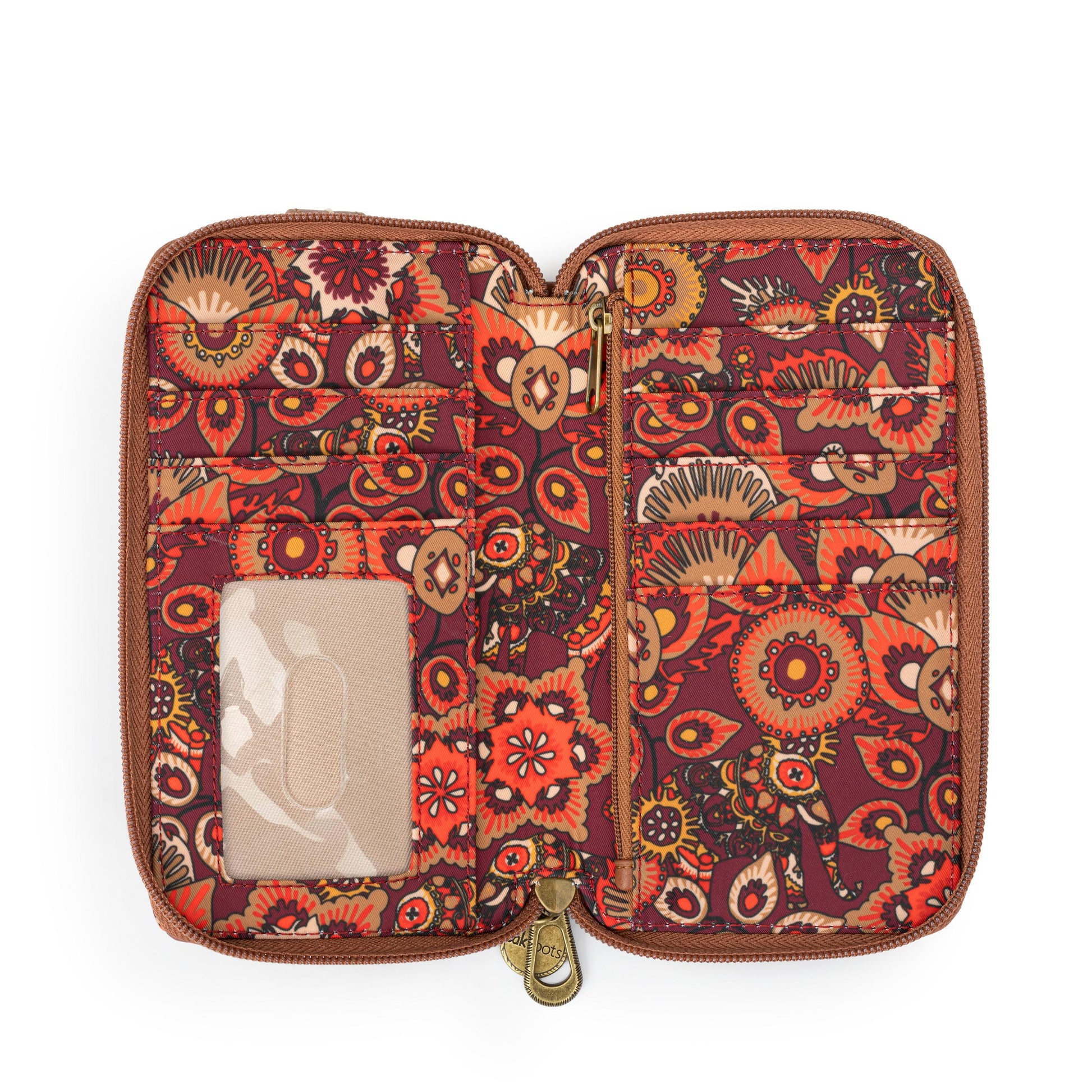 Sakroots Salinas Smartphone Crossbody EcoTwill - |Scarlet Tapestry|