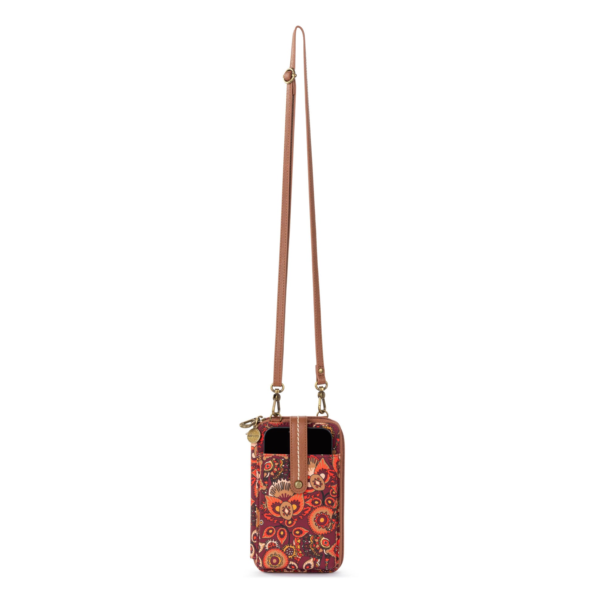 Sakroots Salinas Smartphone Crossbody EcoTwill - |Scarlet Tapestry|