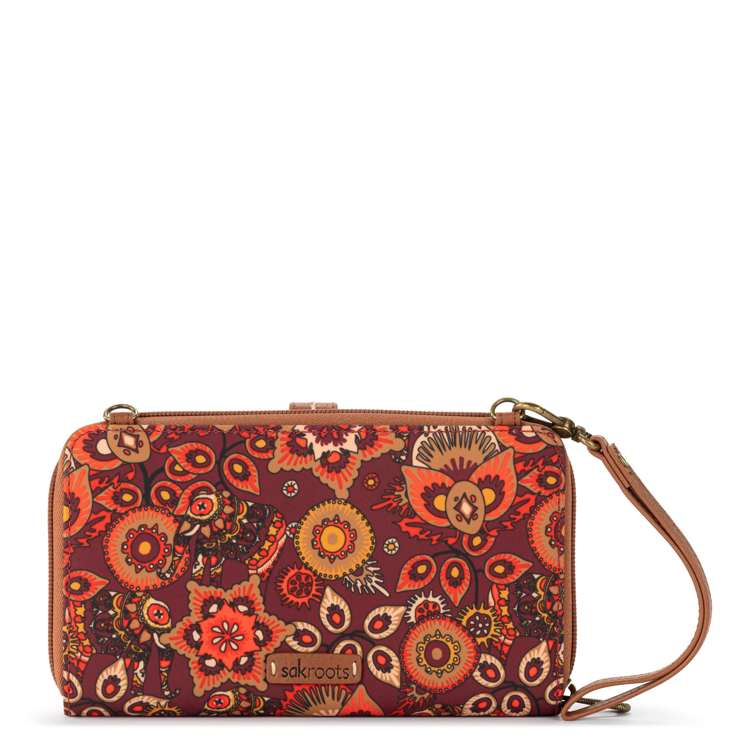 Sakroots Smartphone Wallet - EcoTwill - Scarlet Tapestry