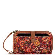 Smartphone Wallet - EcoTwill - Scarlet Tapestry