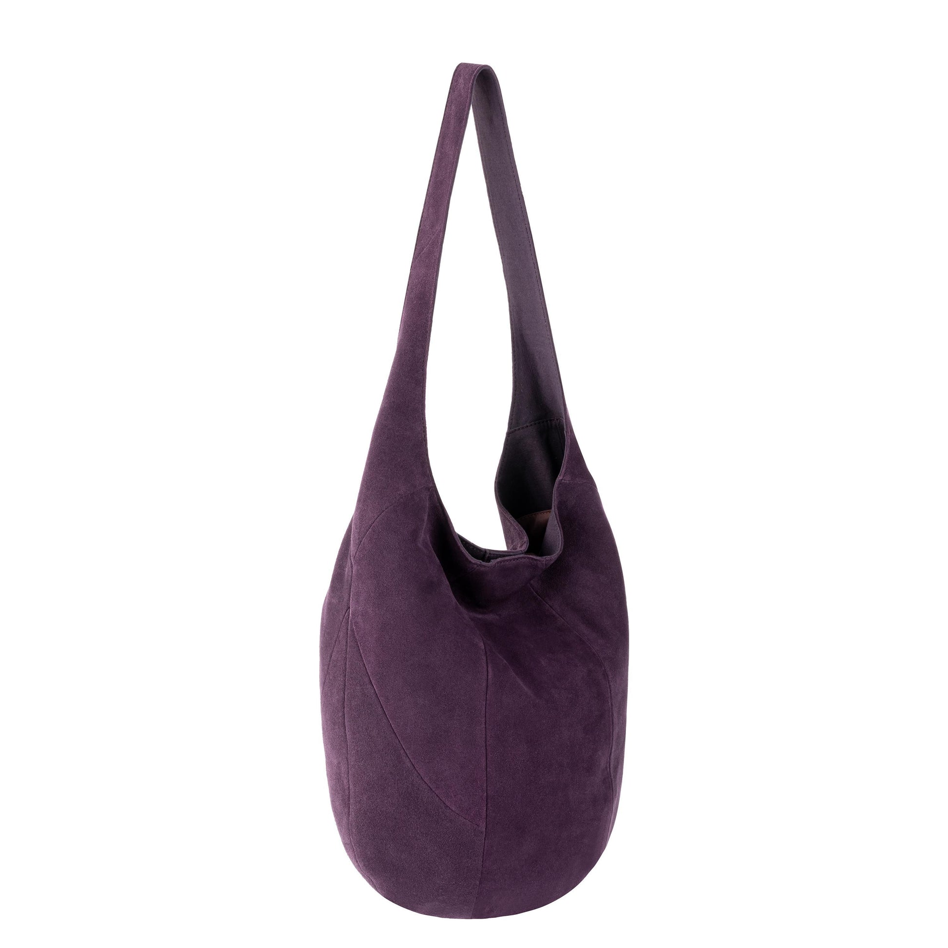 The Sak 120 Hobo Leather - |Aubergine Suede|