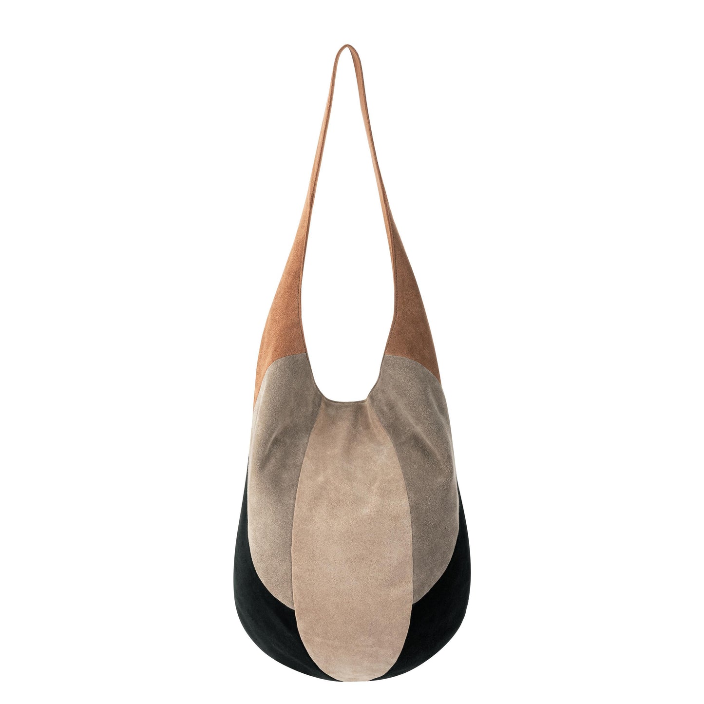 The Sak 120 Hobo Leather - |Neutral Suede Block|