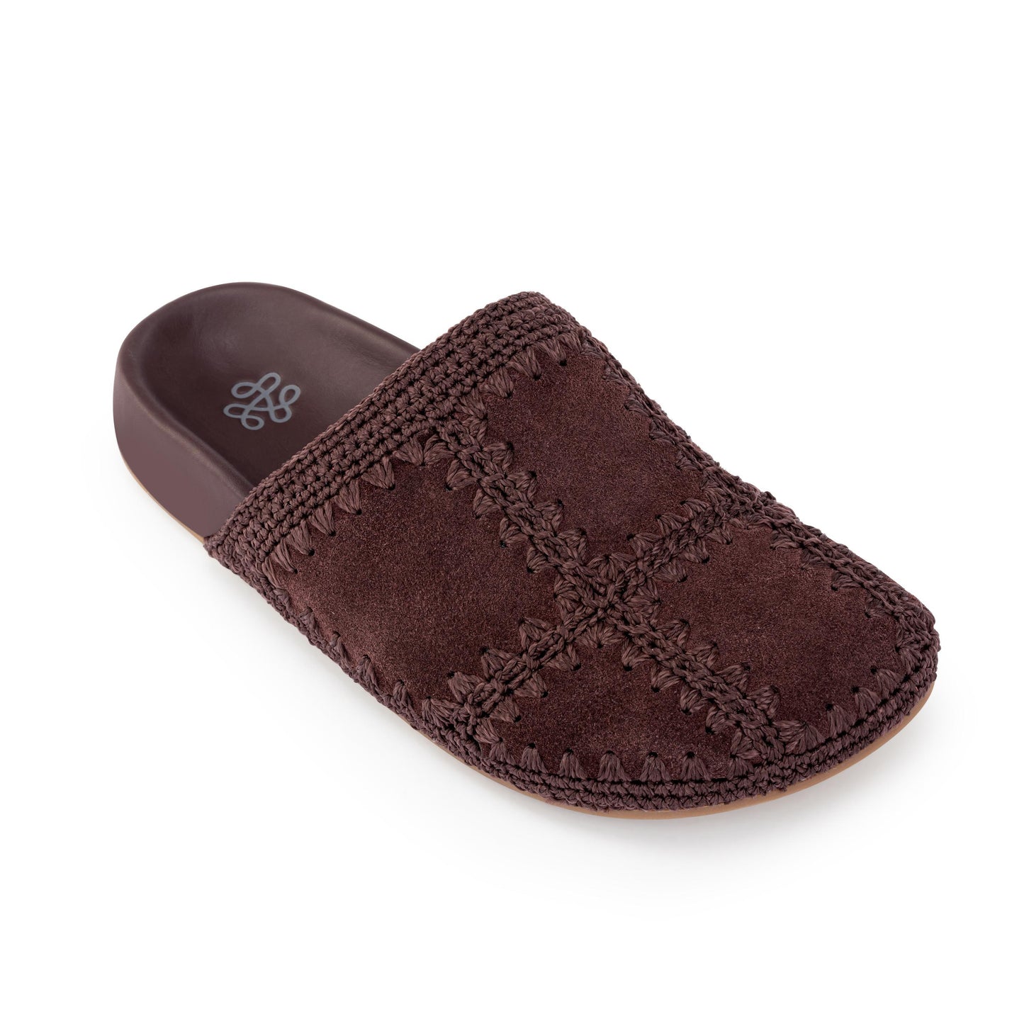 The Sak Bolinas Clog Leather - |Mahogany Suede Patch|