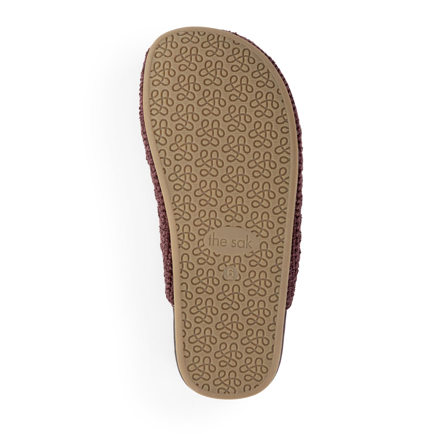 The Sak Bolinas Clog Leather - |Mahogany Suede Patch|