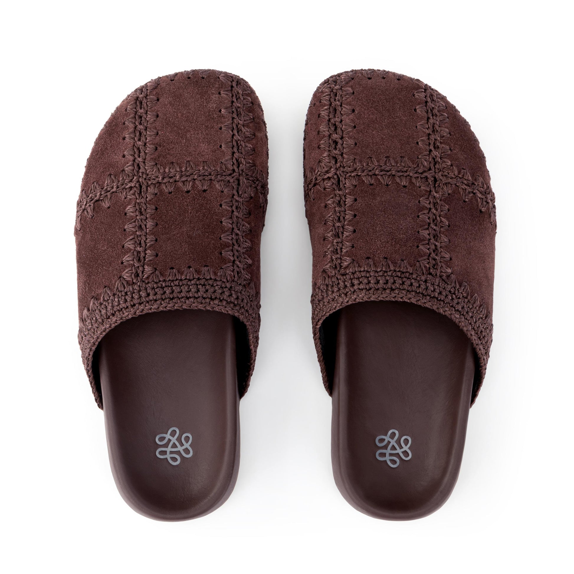 The Sak Bolinas Clog Leather - |Mahogany Suede Patch|