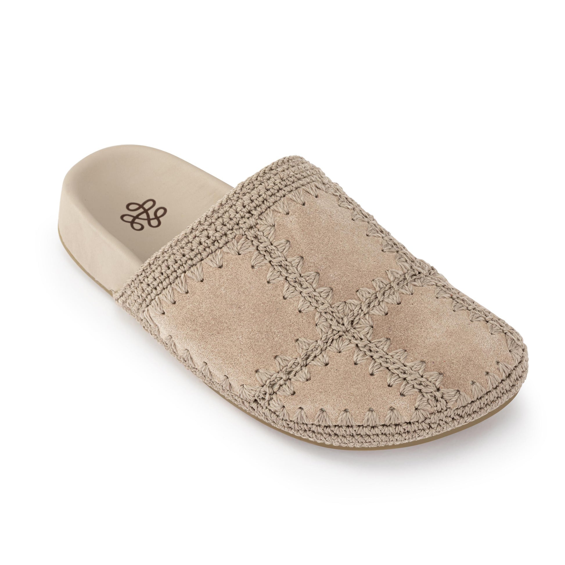 The Sak Bolinas Clog Leather - |Sand Suede Patch|