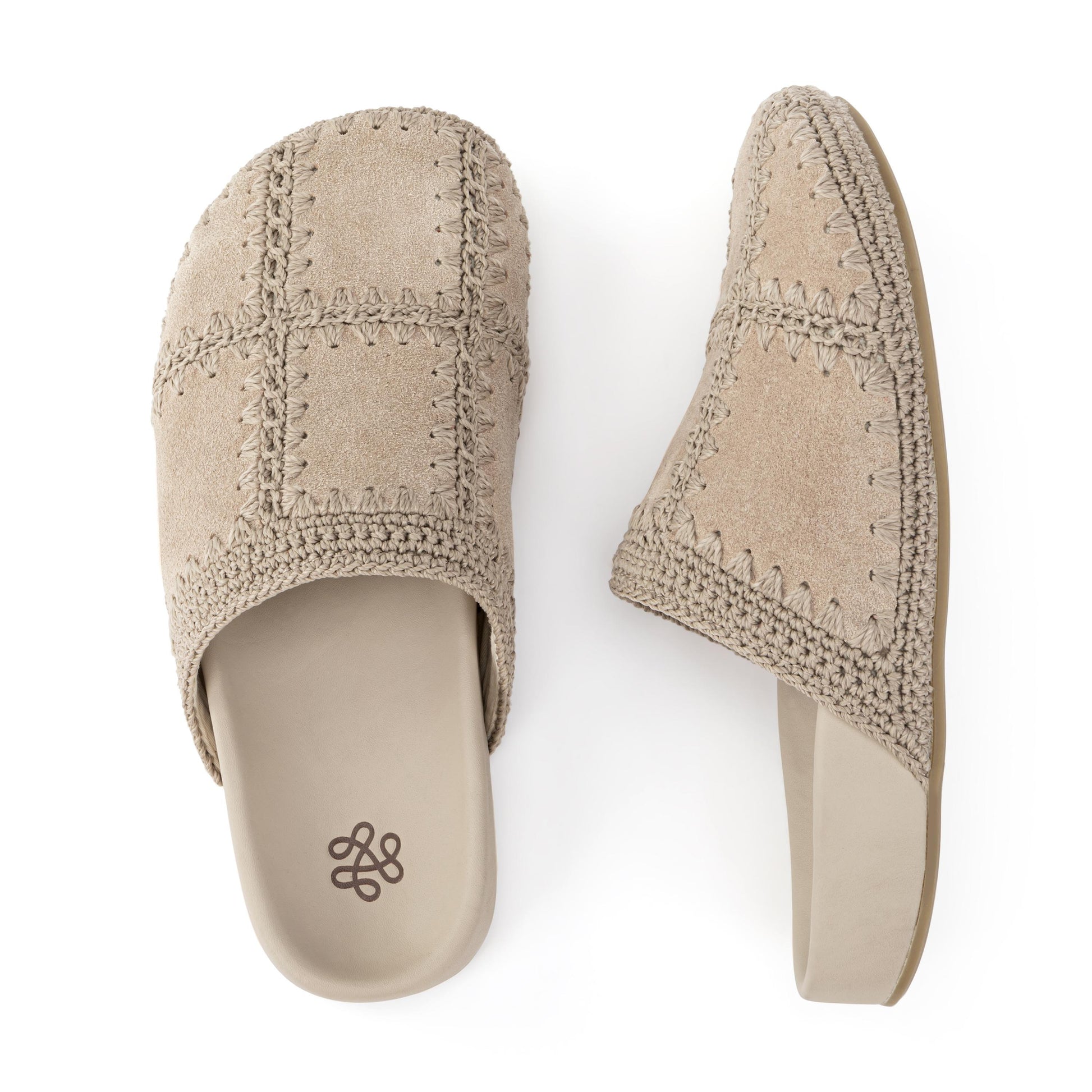 The Sak Bolinas Clog Leather - |Sand Suede Patch|