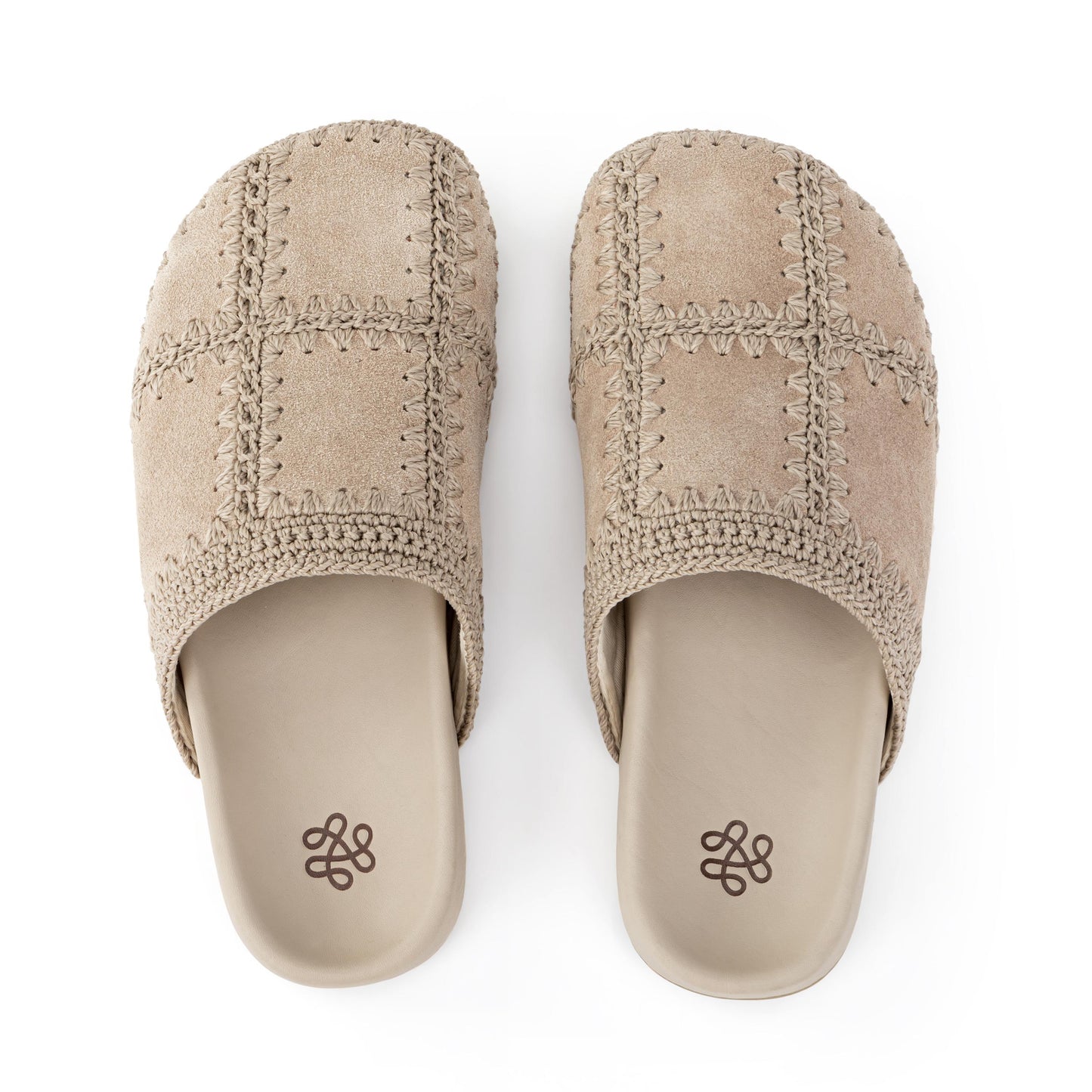 The Sak Bolinas Clog Leather - |Sand Suede Patch|