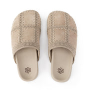 Bolinas Clog - Leather - Sand Suede Patch