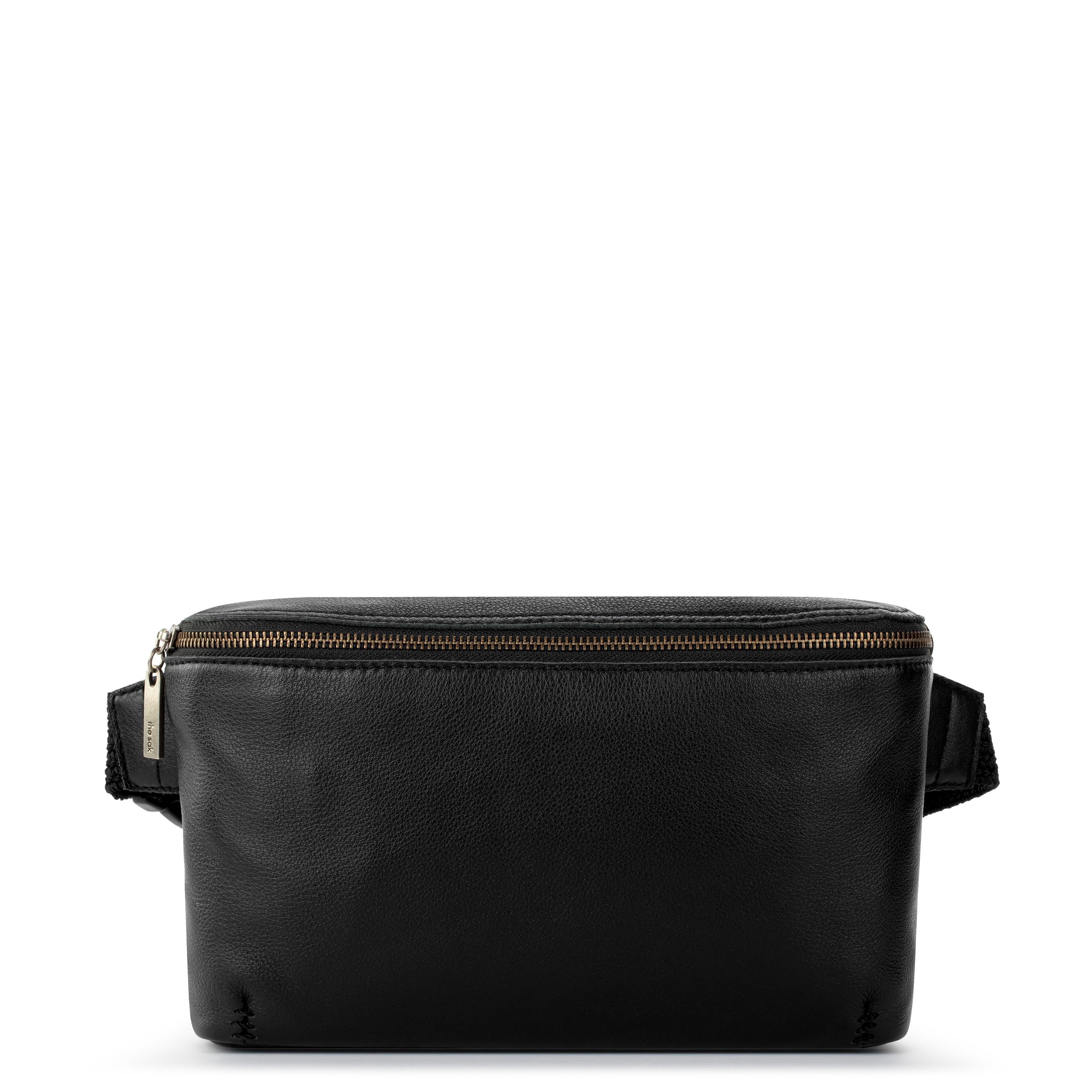The Sak Caraway Large Belt Bag - Leather - Black