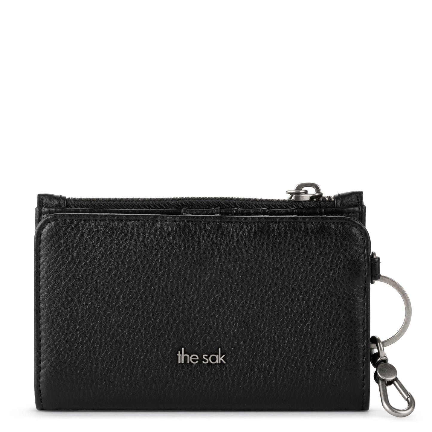 The Sak Encino Essential Wallet Leather - |Black|