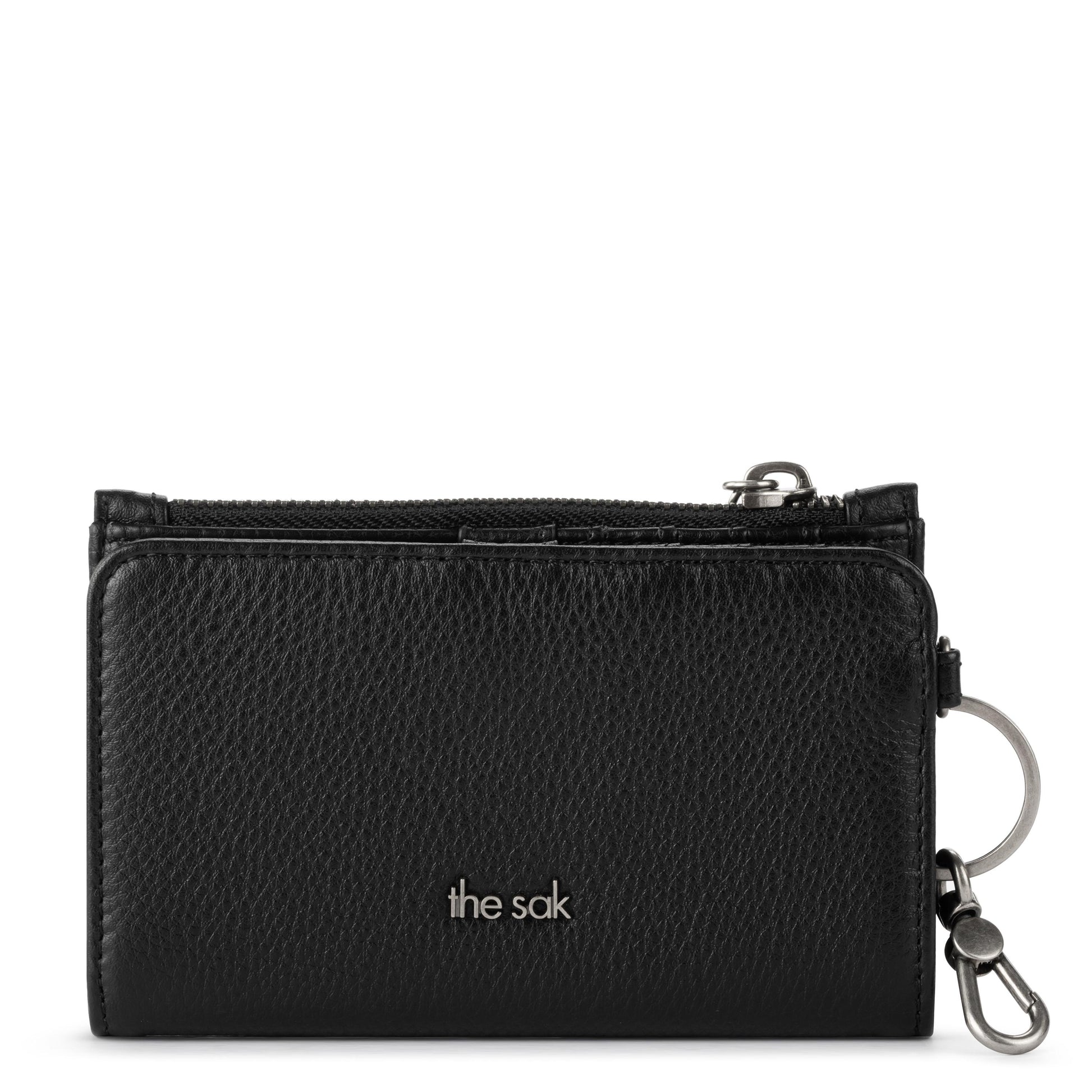 The Sak Encino Essential Wallet Leather - |Black|