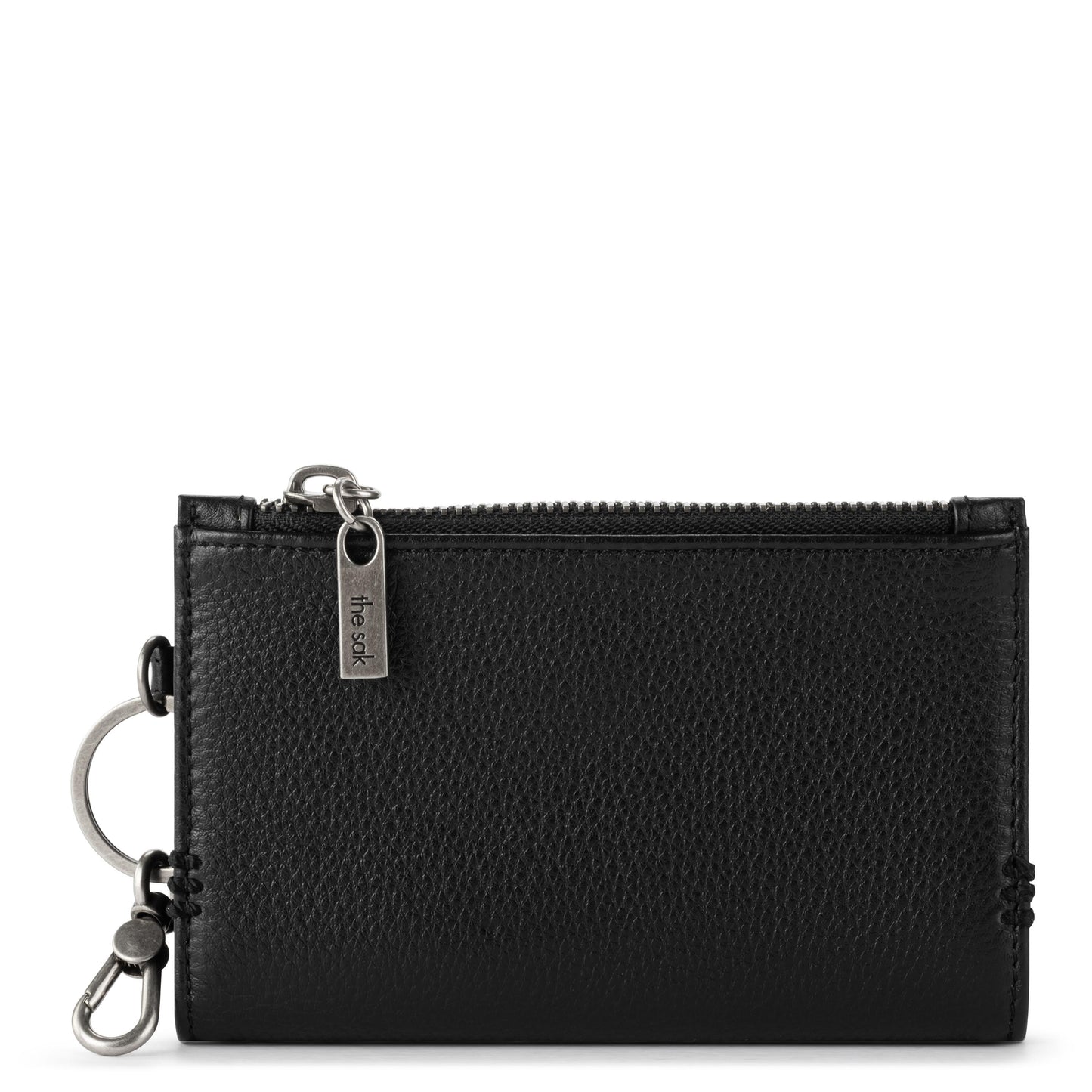 The Sak Encino Essential Wallet Leather - |Black|