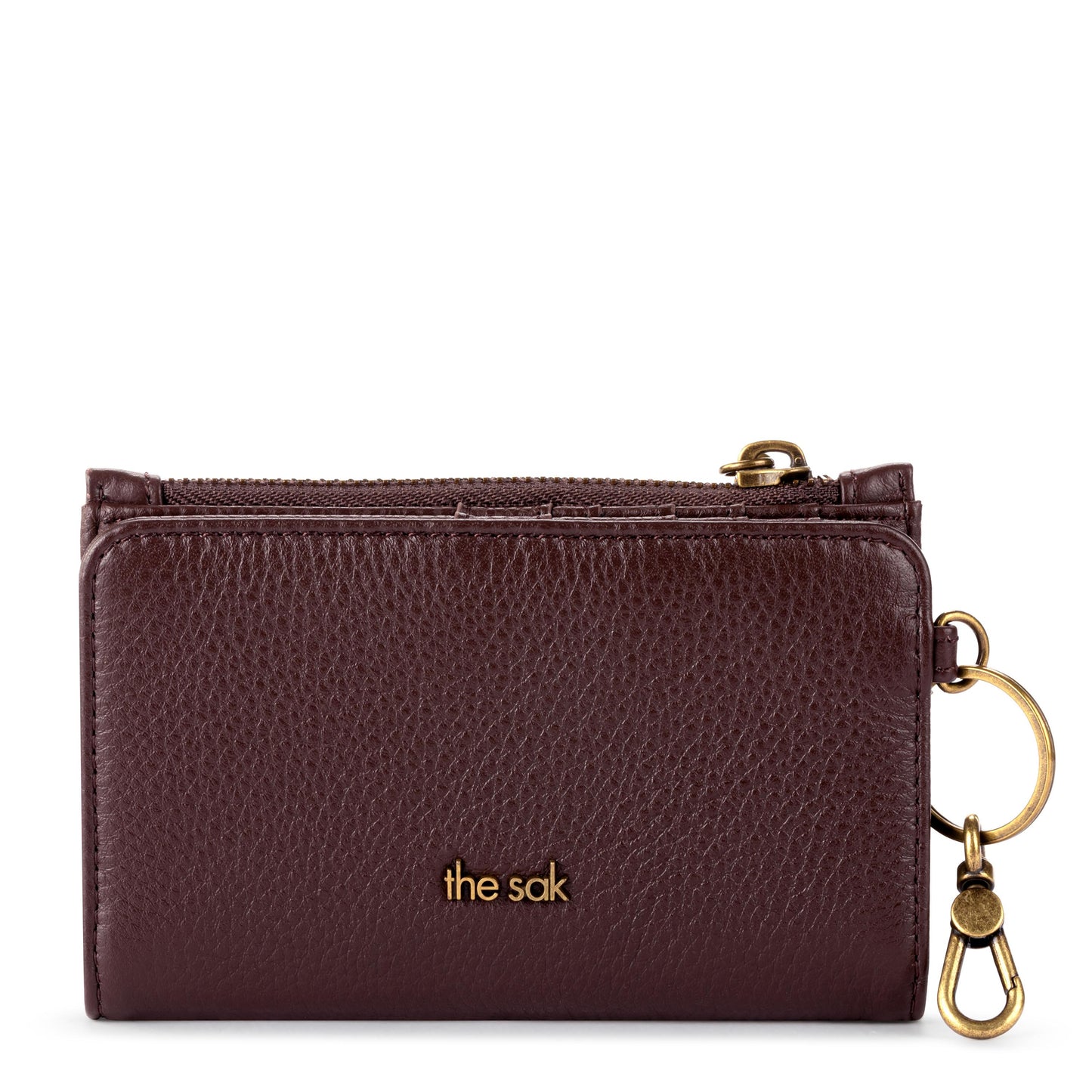 The Sak Encino Essential Wallet Leather - |Mahogany|