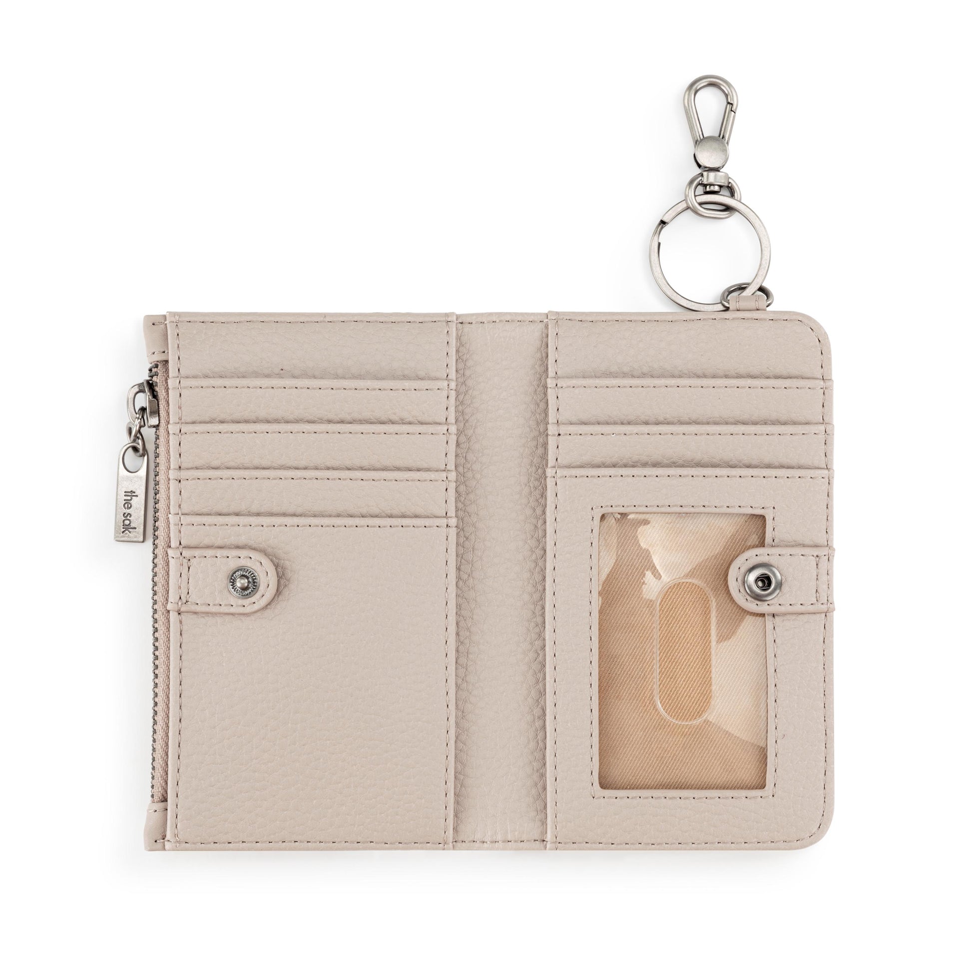 The Sak Encino Essential Wallet Leather - |Sand|