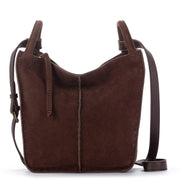 Los Feliz Crossbody - Leather - Mahogany Suede