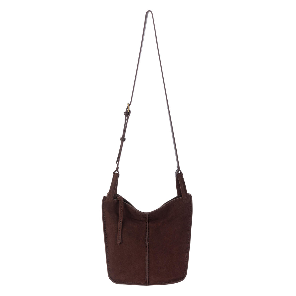 The Sak Los Feliz Crossbody - Leather - Mahogany Suede