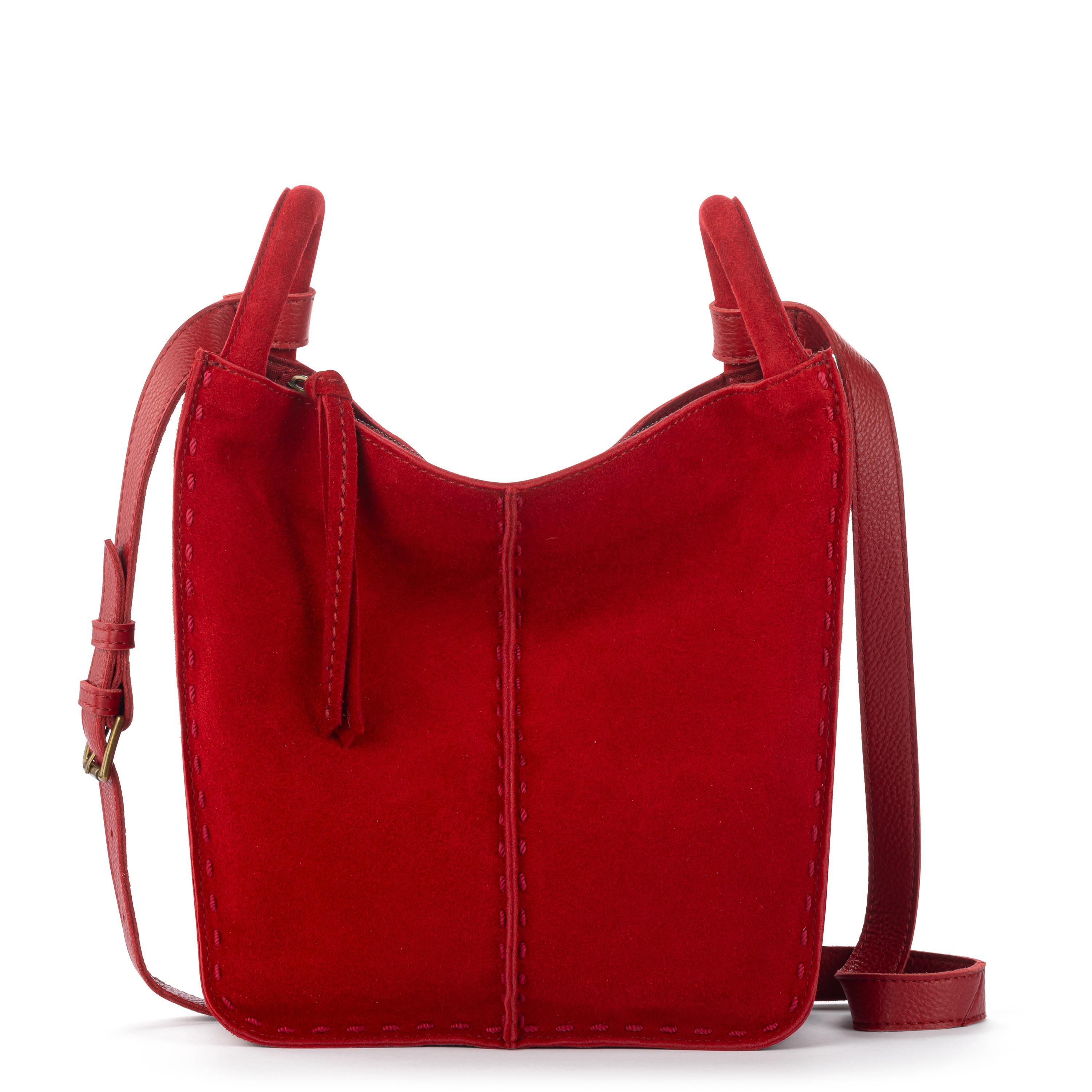 The Sak Los Feliz Crossbody - Leather - Scarlet Suede
