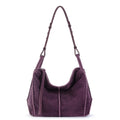 The Sak Los Feliz Hobo - Leather - Aubergine Suede