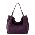 The Sak Los Feliz Large Tote - Leather - Aubergine Suede
