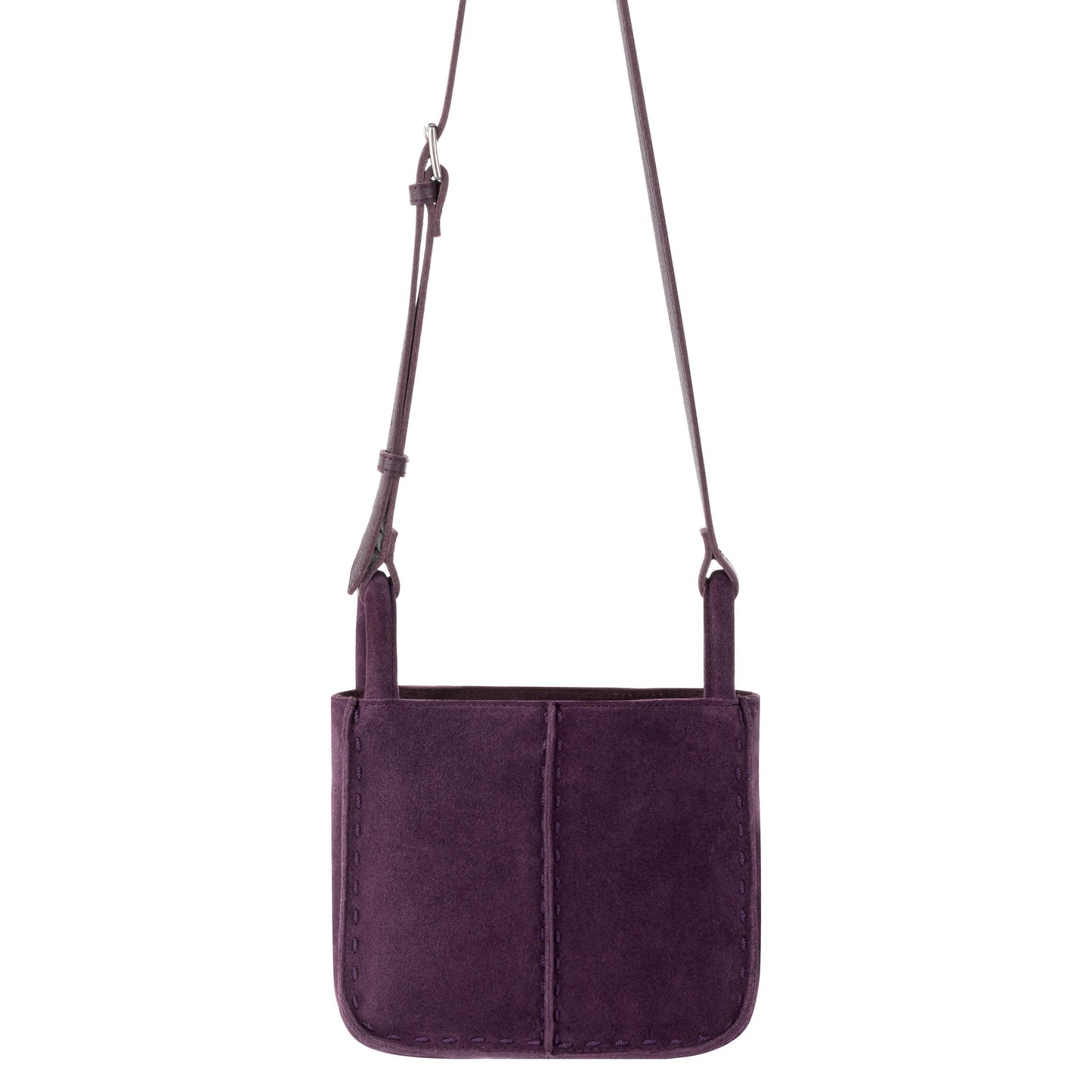 The Sak Los Feliz Mini Crossbody Leather - |Aubergine Suede|