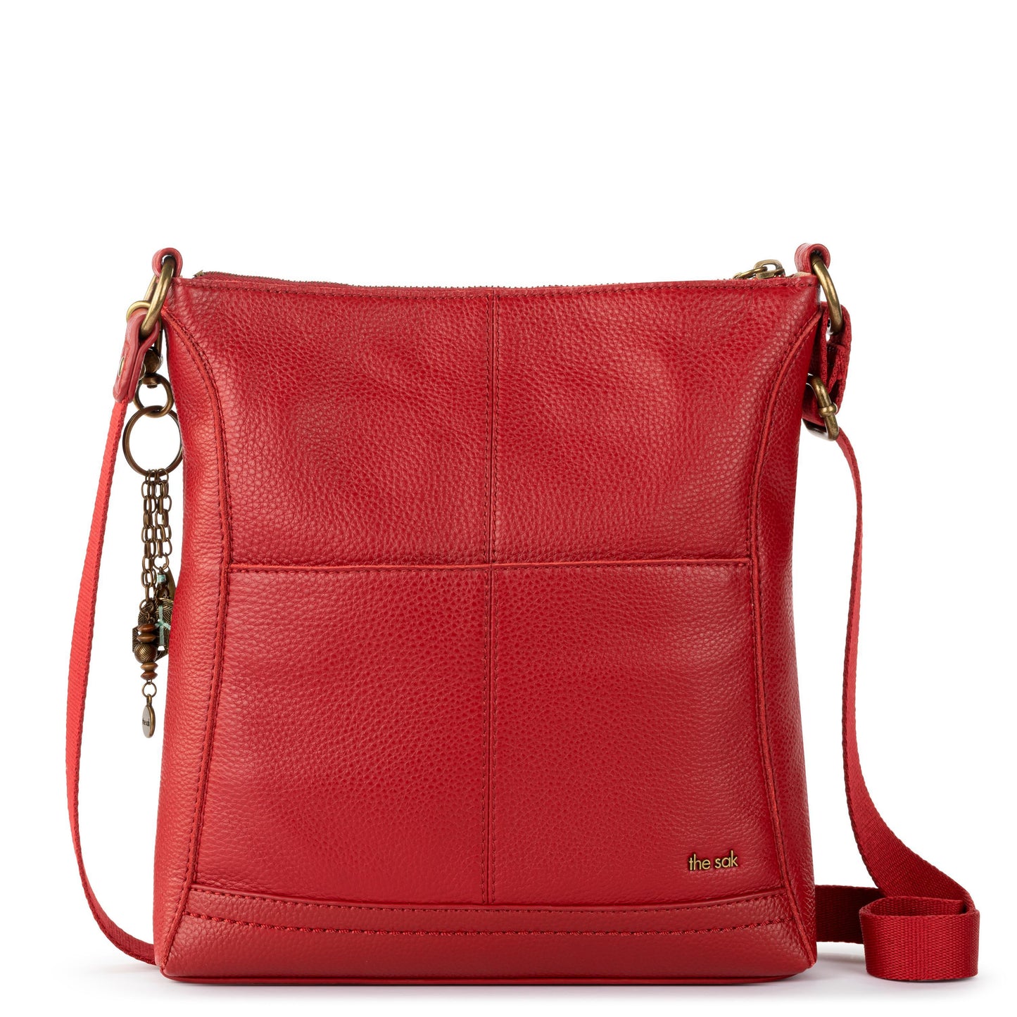 The Sak Lucia Crossbody Leather - |Scarlet Stitch|