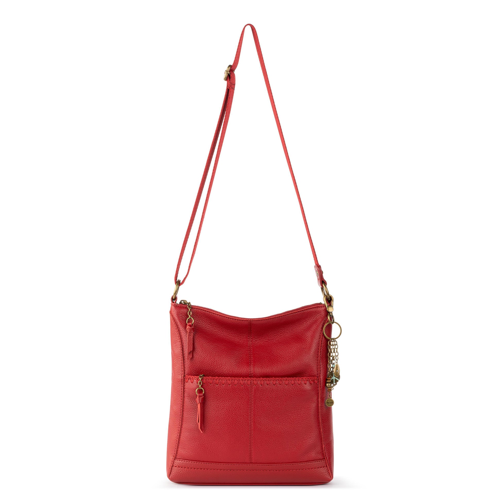 The Sak Lucia Crossbody Leather - |Scarlet Stitch|