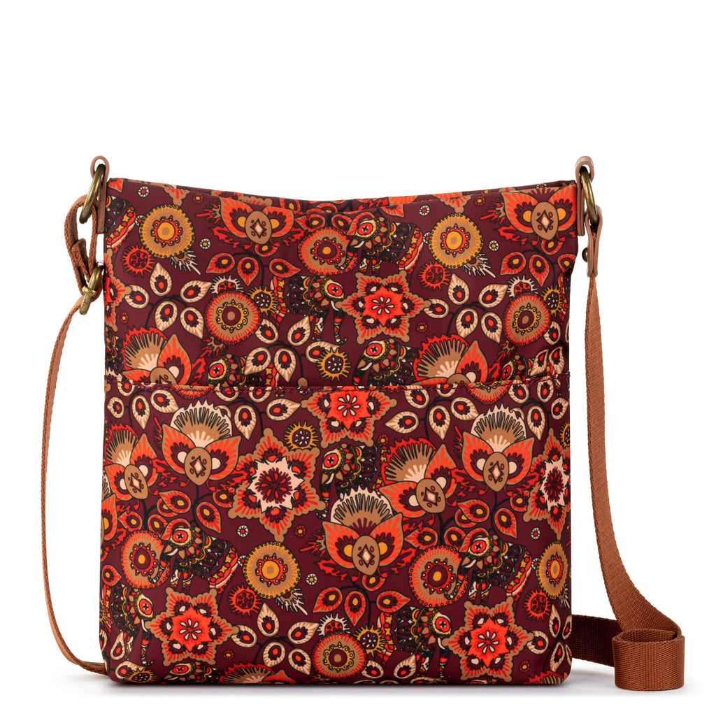 The Sak Lucia Crossbody - EcoTwill - Scarlet Tapestry