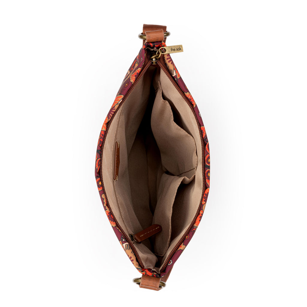 The Sak Lucia Crossbody - EcoTwill - Scarlet Tapestry