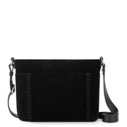 Melrose Crossbody - Leather - Black Suede