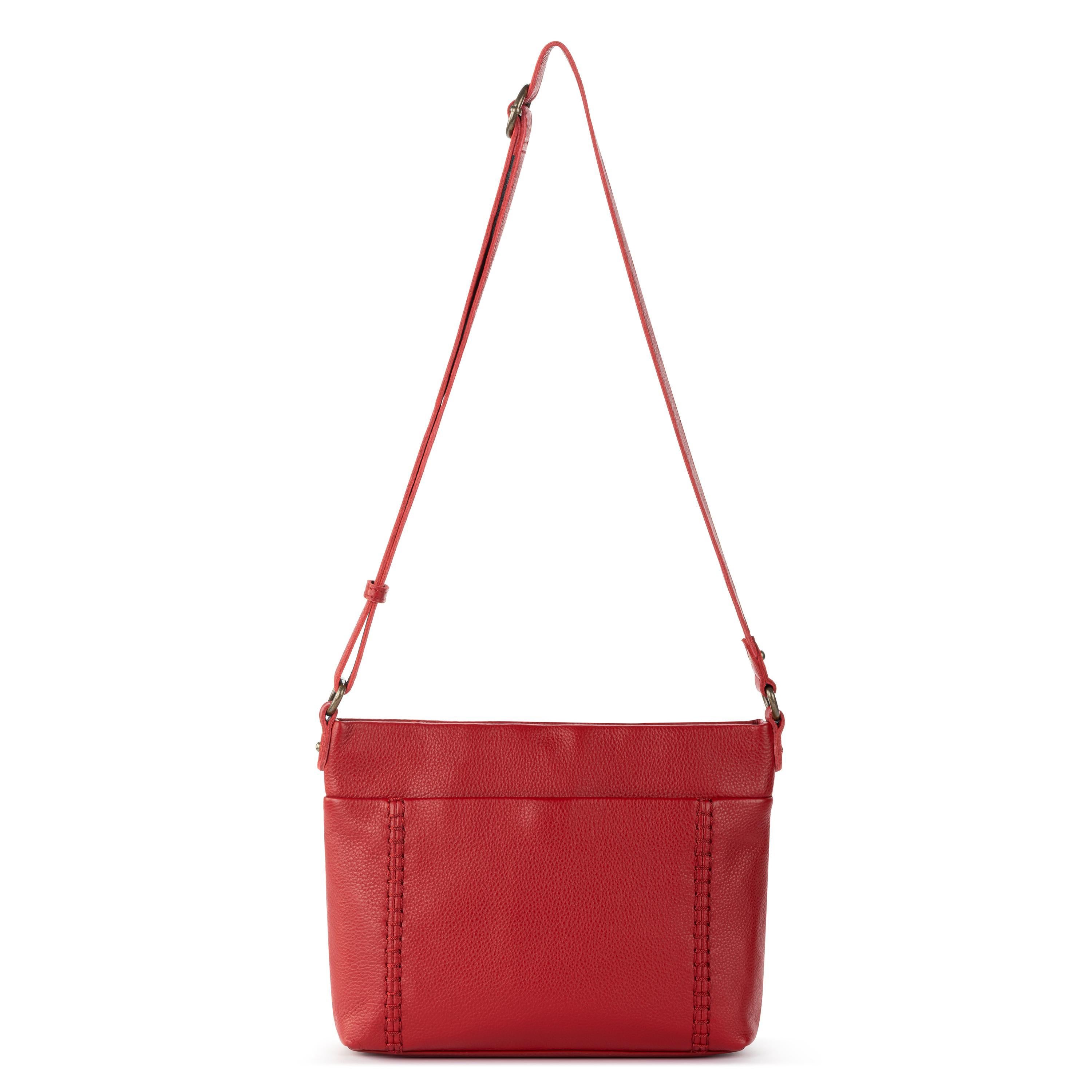 The Sak Melrose Crossbody - Leather - Scarlet