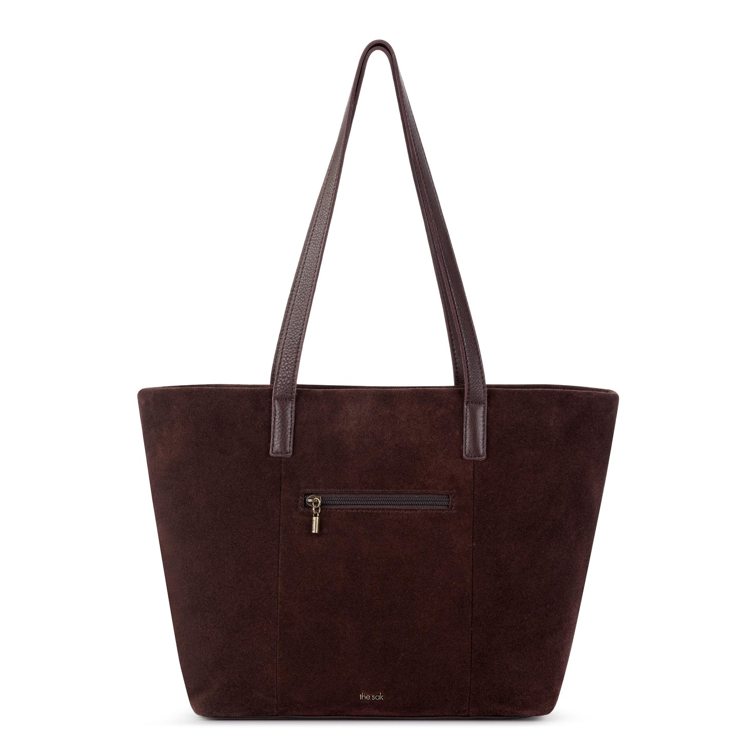 The Sak Metro Tote Leather - |Mahogany Suede|