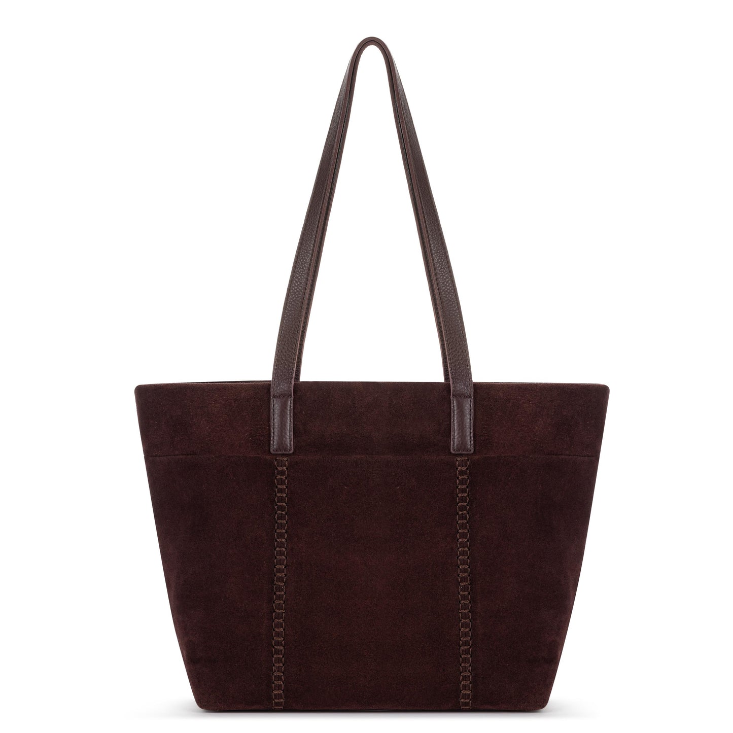 The Sak Metro Tote Leather - |Mahogany Suede|