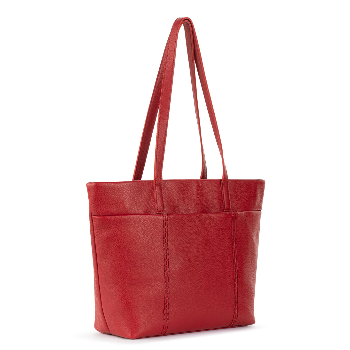 The Sak Metro Tote Leather - |Scarlet|