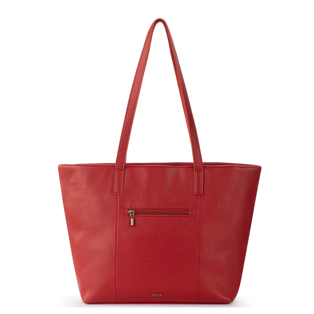 The Sak Metro Tote - Leather - Scarlet
