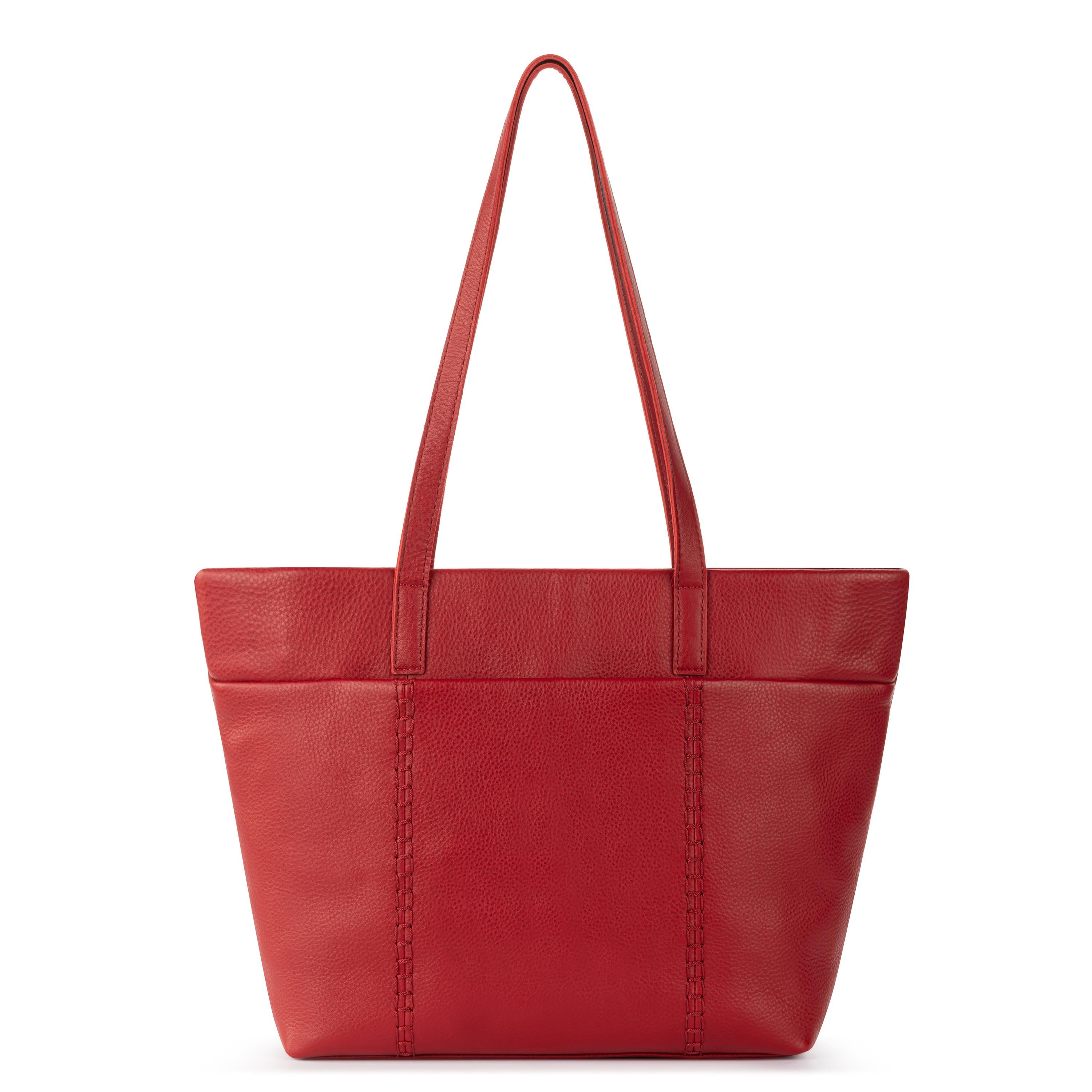 The Sak Metro Tote - Leather - Scarlet