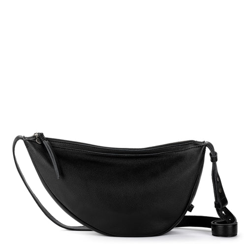 The Sak Tess Large Sling - Leather - Black