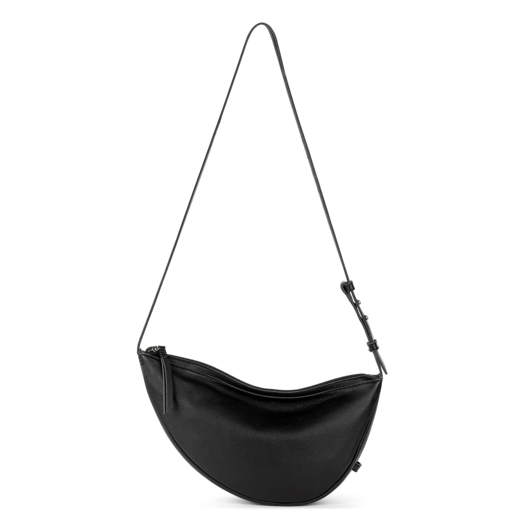The Sak Tess Large Sling - Leather - Black