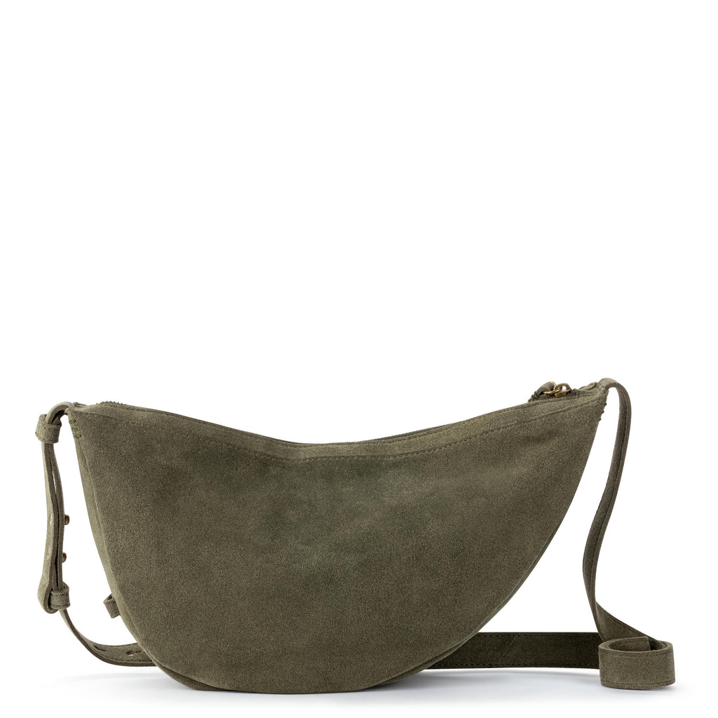 The Sak Tess Large Sling - Leather - Moss Suede