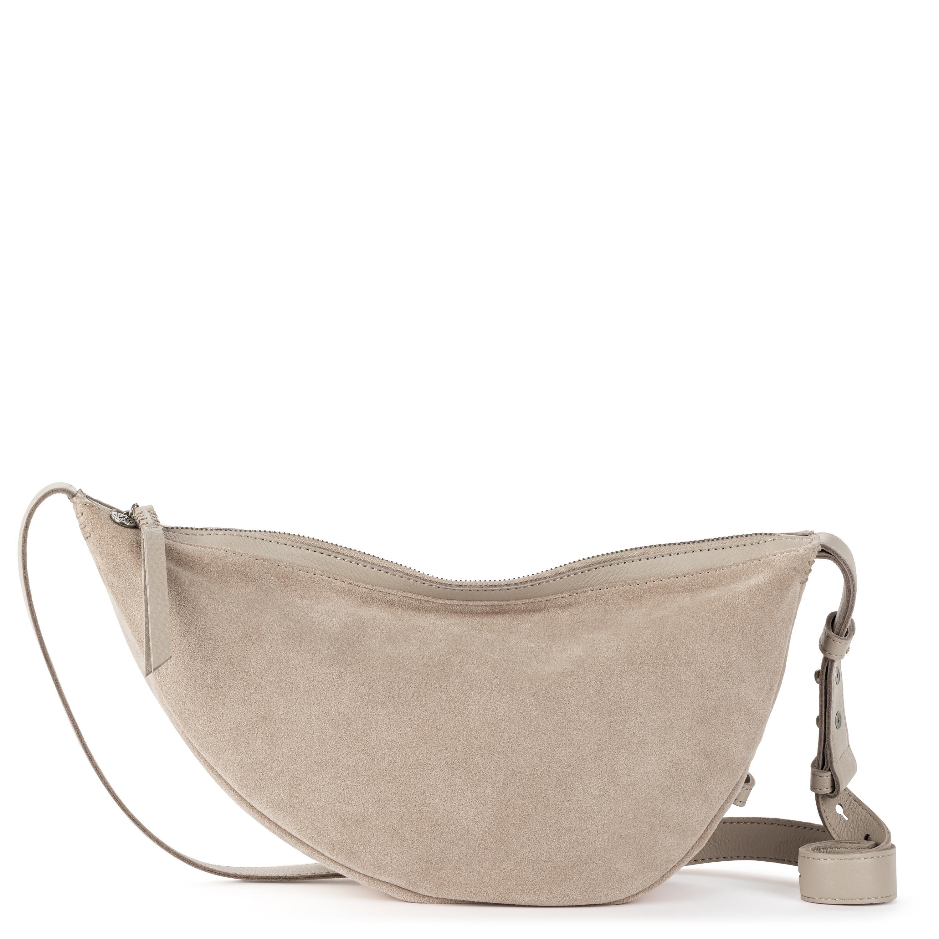 The Sak Tess Large Sling - Leather - Sand Suede Block