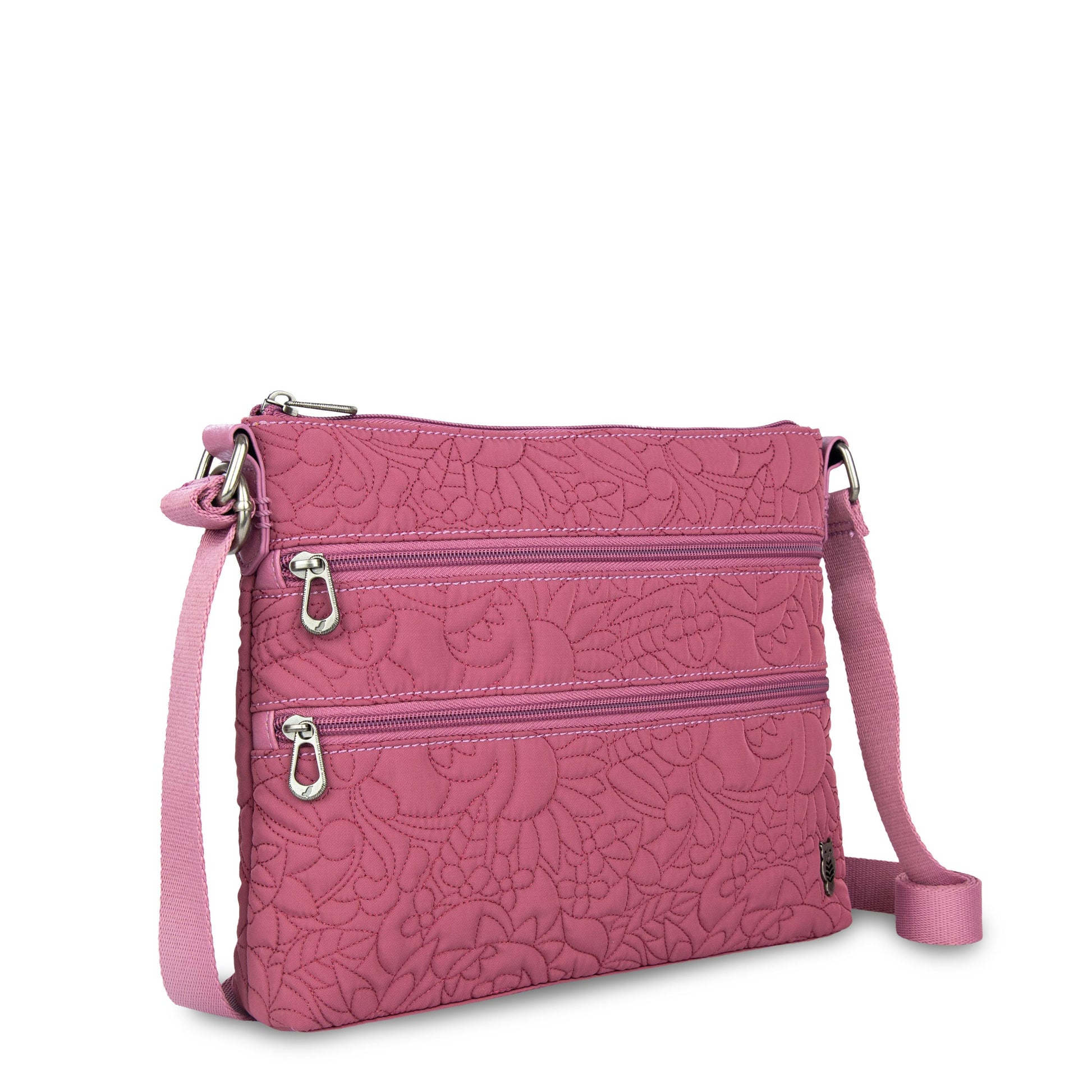 Sakroots Basic Crossbody EcoTwill - |Mulberry Spirit Desert Quilted|